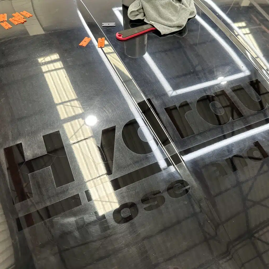 sticker removal