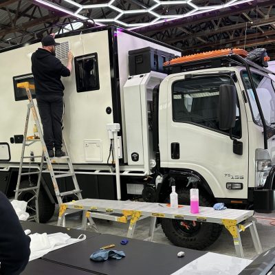 custom ppf wrap of truck