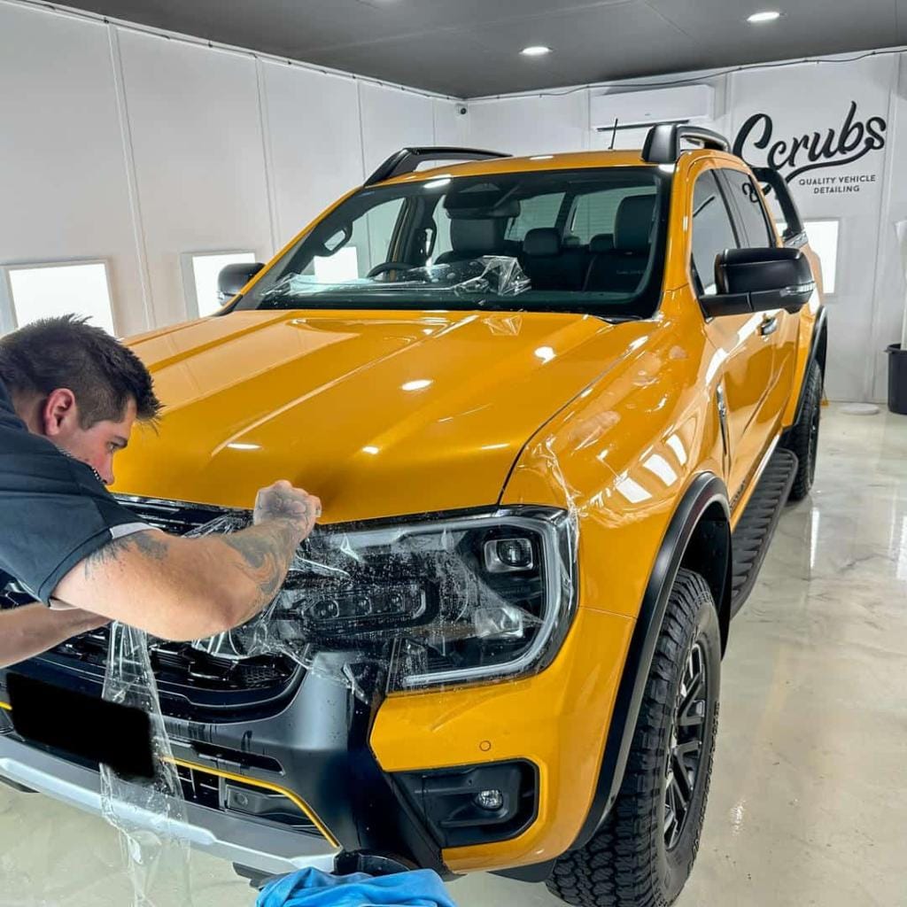 Ford Everest Paint Protection Film in Brisbane - Scrubs Car Detailing