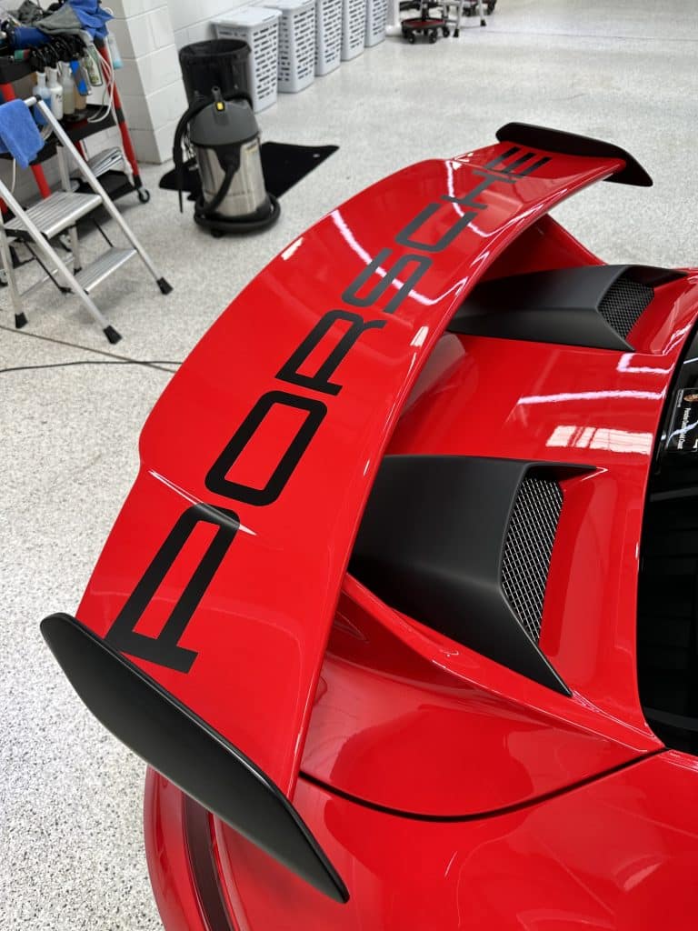 detailing studio Sticker Removal