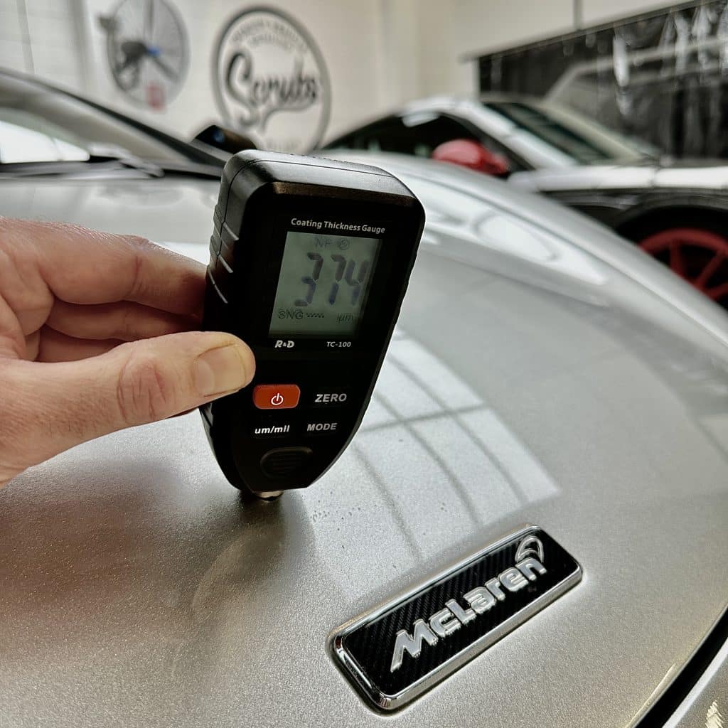 Measuring Paint Thickness for Paint Correction Cut and Polish