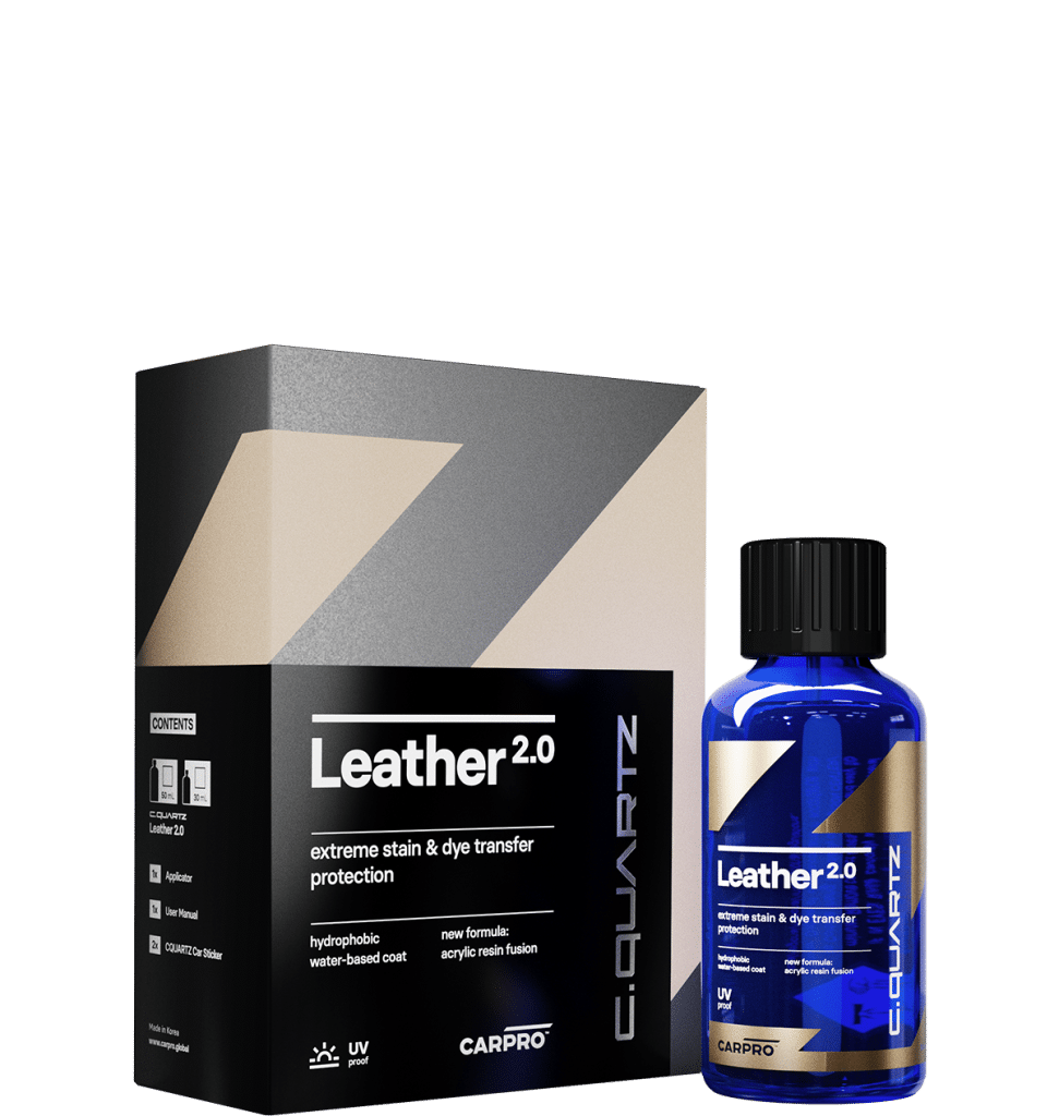 applying carpro leather protection
