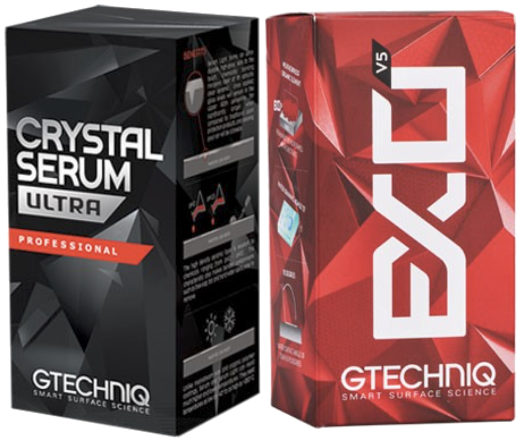 Gtechniq Crystal Serum Ultra and EXO package